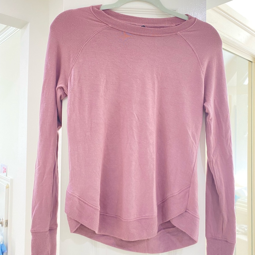 athleta xxs long sleeve top